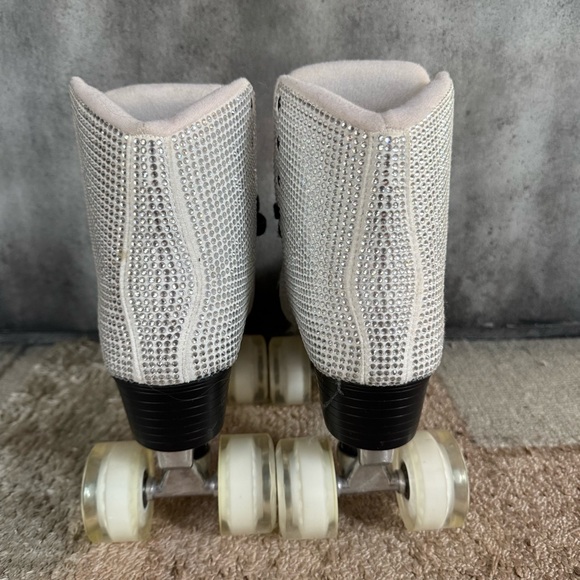 Steve Madden Rhinestone Roller Skates - Picture 3 of 4